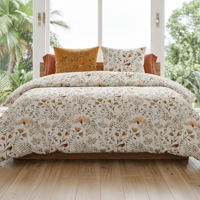 Parure Housse De Couette 100% Coton 57fils Demil ATELIER DU COTON