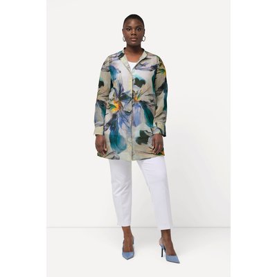 Blouse en ramie à fleurs ULLA POPKEN