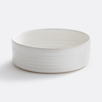 Sacha Reactive Enamel Stoneware Salad Bowl LA REDOUTE INTERIEURS