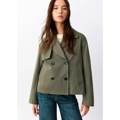 Trench court double boutonnage MANGO TEEN