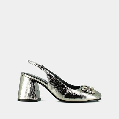 Escarpins slingback en cuir Double JONAK