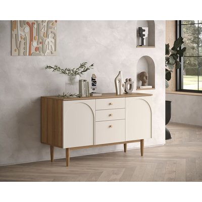 Комод с двумя дверками и ящиками SO'HOME