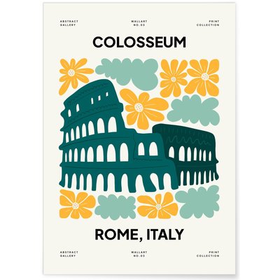 Affiche Rome Colisée L'AFFICHERIE