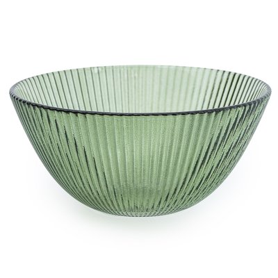 Set of 3 Ridged Glass Bowls SO'HOME