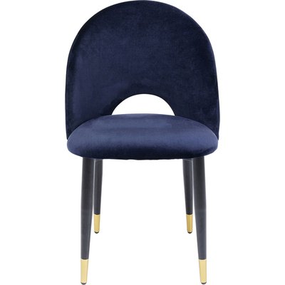 Chaise en velours, IRIS KARE DESIGN