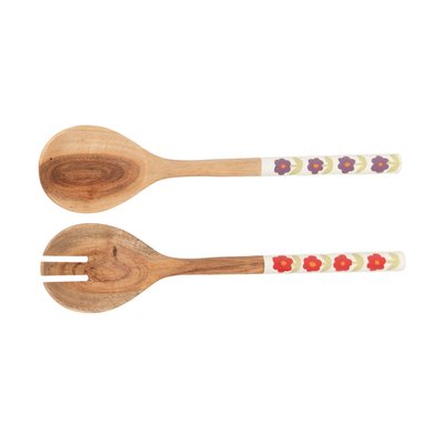Lot de 2 couverts à salade Daphné AMADEUS