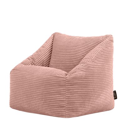 Pouf fauteuil enfant velours côtelé Oeko-Tex® - MORGAN ICON