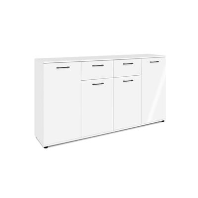 Buffet 4 portes et 2 tiroirs faible encombrement ALVA PIER IMPORT