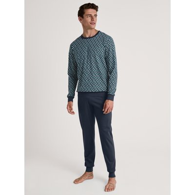 Pyjama avec bords élastiques manches longues Coton RELAX STREAMLINE CALIDA