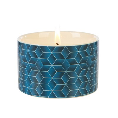 Fired Earth Medium Ceramic Assam and White Cedar Candle WAX LYRICAL