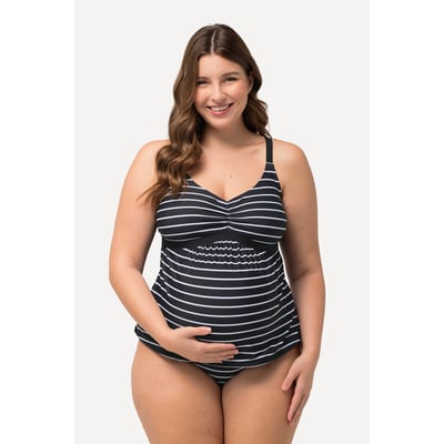 Tankini Bellieva, rayures, fronces ULLA POPKEN