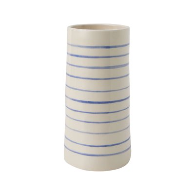 Vase céramique marinière 22 cm - SIA CAMIF