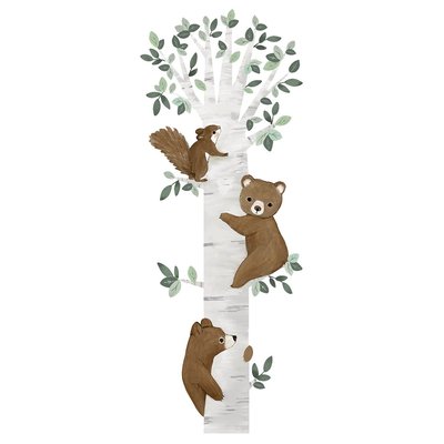 Grand sticker les ours montent à l'arbre KHARU LILIPINSO