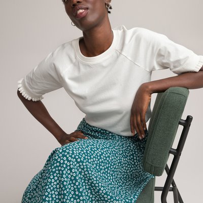 Футболка с круглым вырезом LA REDOUTE COLLECTIONS