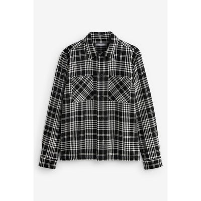 Veste-chemise à carreaux texturée NEXT