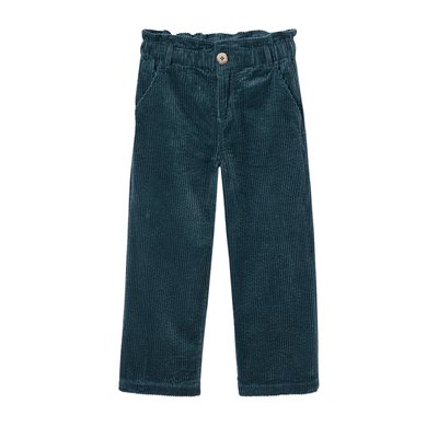 Pantalon large en velours côtelé style paperbag  POETIC FARMER VERTBAUDET