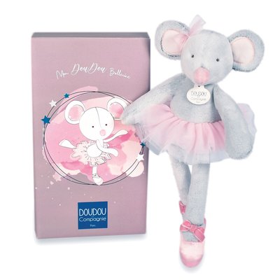 Peluche mon doudou ballerine souris DOUDOU ET COMPAGNIE
