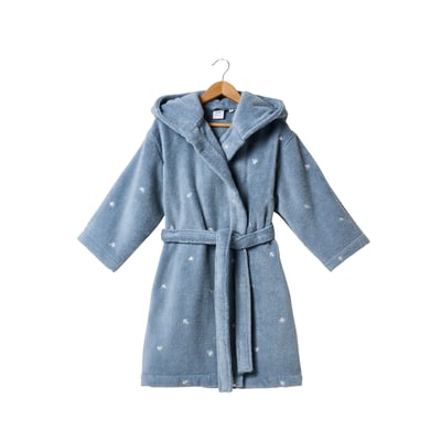 Peignoir coton ZÉPHIRE CARRE BLANC