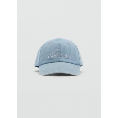 Casquette denim message MANGO TEEN