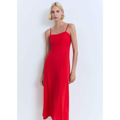 Robe midi nœud dos MANGO