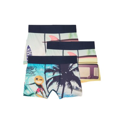 Lot de 3 boxers Garçon photoprint JONEN