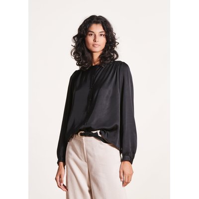 Chemisier ample en satin LA FEE MARABOUTEE