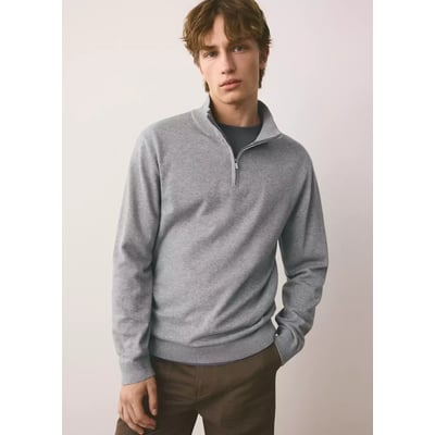Pull col montant zip MANGO TEEN