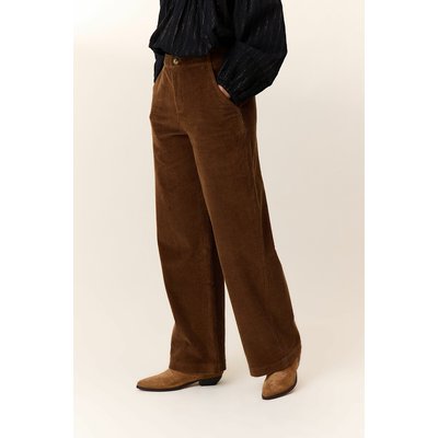 Pantalon large en velours, PAMIRA LEON & HARPER