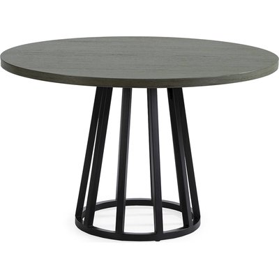 Table de salle à manger bois de cèdre et métal   design RECOLLECTION