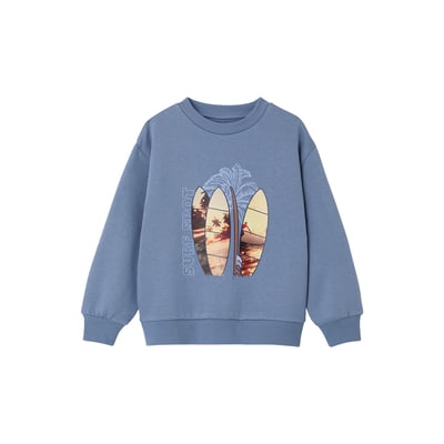 Sweat col rond surf VERTBAUDET