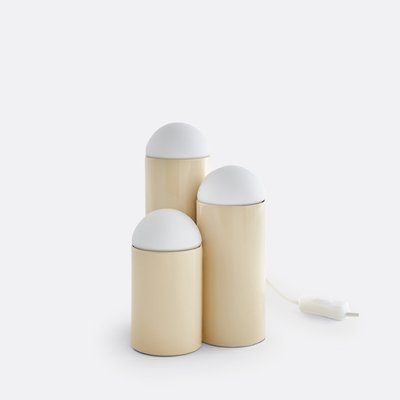 Tafellamp in ijzer en opaline, Quillo LA REDOUTE INTERIEURS