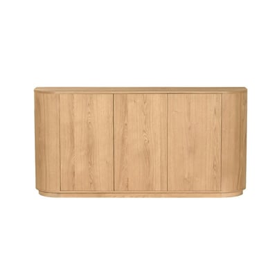 Buffet massif 3 portes en chêne, largeur 170 cm LOREN PIER IMPORT