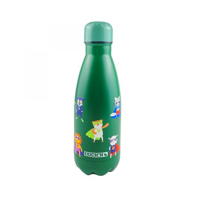 Bouteille isotherme enfant design Héros, HAPPY BOTTLE ARD TIME