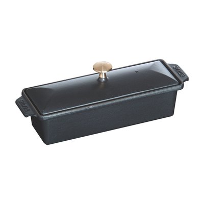30 x 11 cm, Terrine, Noir mat STAUB