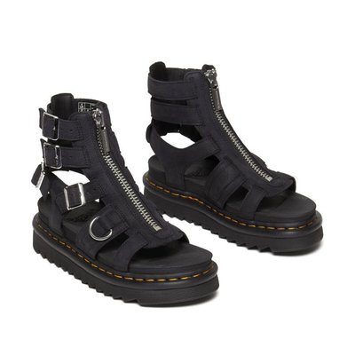 Sandales zippées en cuir Olson DR. MARTENS