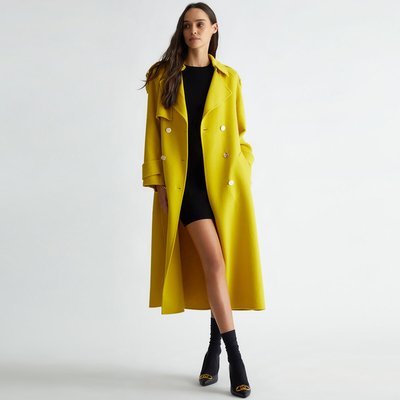 Trench moutarde store