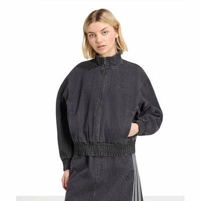 Giacca con zip in denim ADIDAS SPORTSWEAR