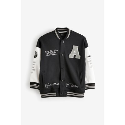 Blouson aviateur style universitaire NEXT