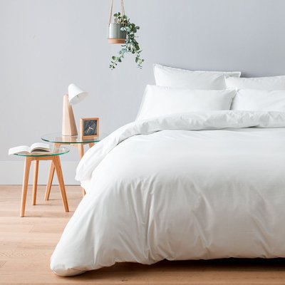 Housse de couette percale de coton lavé 120 fils - 300TC PARIS COTTON & CO