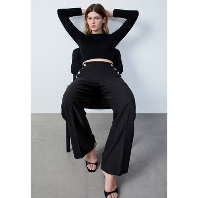 Pantalon large en twill POMINA ETAM