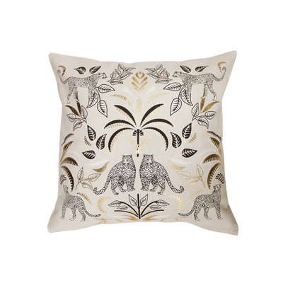 Housse de Coussin Leopard malaga DOUCEUR D'INTÉRIEUR