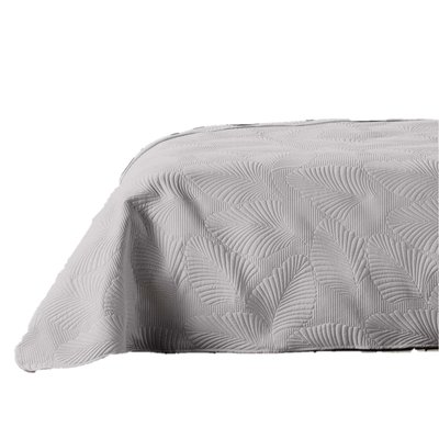 Dessus de lit matelassé DEER - Microfibre unie TOILINUX