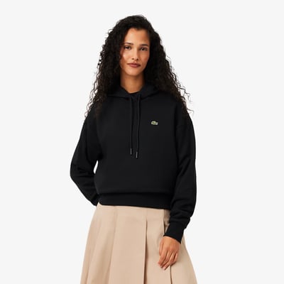 Sweatshirt à capuche oversize molleton LACOSTE
