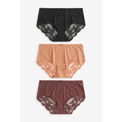 Culottes invisibles midi, lot de 3 NEXT