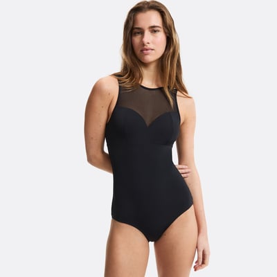 Maillot de bain 1 pièce, effet ventre plat ANNE WEYBURN
