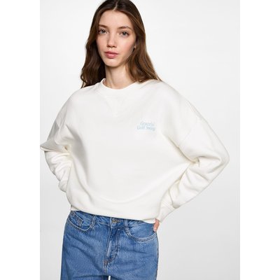 Sweater coton message MANGO TEEN