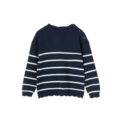 Pull marinière fantaisie VERTBAUDET