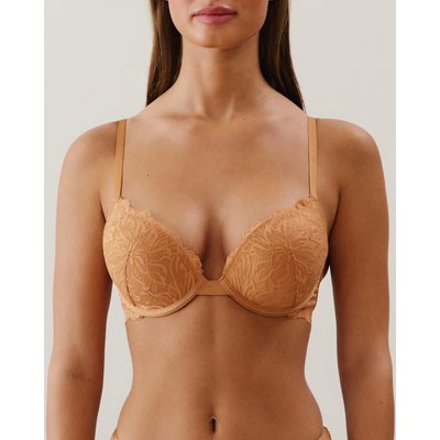Soutien-gorge ultra push-up en dentelle rose MOCHALATIZ UNDIZ