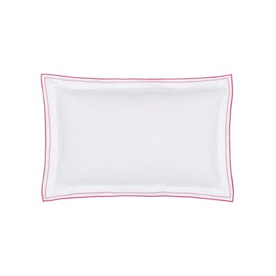 Taie d'oreiller unie en percale de coton, ASTOR DESIGNERS GUILD