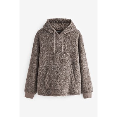 Sweat à capuche en imitation fourrure enfiler NEXT